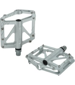 Resim Brıvıga Pedal PDL-3304 Plat Alü Cnc Cr-Mo Mil Rul. Gümüş 110X111X23MM 320G 