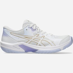 Resim Asics BEYOND FF Kadın Beyaz Voleybol Ayakkabısı 1072A095-106 