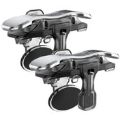 Resim X8-x2 24k Abs Metal Pubg Cep Telefonu Oyun Denetleyicisi Gamepad Joystick Tetik Amaç Çekim L1 R1 Anahtar Düğmesi Iphone Uyumlu Android İçin 