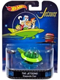 Resim TOYFEST Premium Retro Entertainment 2023 - The Jetsons Capsule Car Jetgiller Kapsül Uçan Araba 