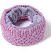 Resim Gajeena Kış Sporları Dış Etkinlikleri İçin Isı Sağlayan Pembe Polyester Oynar Kollu Boyunluk Pembe 