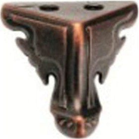 Resim Kelebek Sandık Ayağı, Kutu Ayak 2,5 Cm - Eskitme, 100 Adet Ahşap 