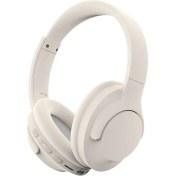Resim Wiwu Hi-Fi Ses Özellikli Kulak Üstü Bluetooth Kulaklık Wiwu Td-08 Elite Serisi Pure Bass V5.3 Beyaz 