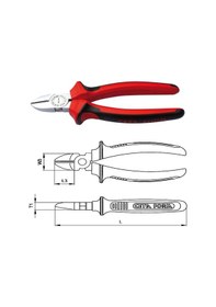 Resim Ceta Form 180MM E06-11-0180 Yan Keski Parlak Krom/Duotech Sap 