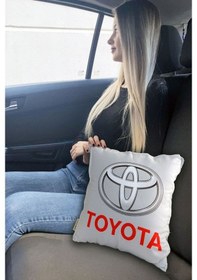 Resim Toyota Baskılı Battaniyeli Opsiyonel Yastık 