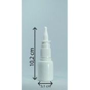 Resim Boş Burun Spreyi 25 ml (10 Adet) (TEKRAR DOLDURULABİLİR) Beyaz Boş Plastik 