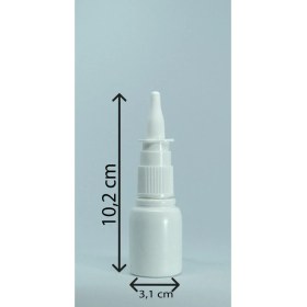 Resim Boş Burun Spreyi 25 ml (5 Adet) Beyaz Boş Plastik 