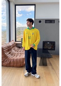 Resim Brezilya Forma Sarı Sarı 