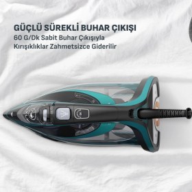 Resim Tefal Ultimate PURE-3200 W Kireç Avcısı Buharlı Ütü Micro-Calc Filter Teknolojisi+ Anti-Drip & Dikey Buhar Özelliği + Hav&yün Temizleyici 