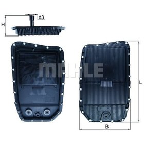 Resim MAHLE HX152 Sanzuman Yag Karteri ( BMW M57-M57n2-N57-N57n-N62-N63-2.7 Td - 3.0 Td -4.0-4.2-4.4-5.0 24117519359 (WN891579) 