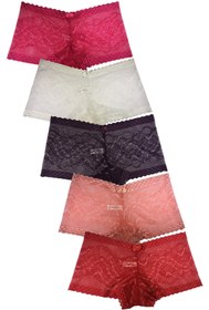 Resim CottonStar Kadın Dantelli Şort 5'li Mix Paket 