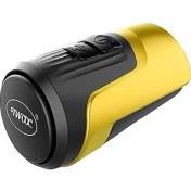 Resim Pengfu Shop Sarı Stil 4 Ton 125DB Bisiklet Elektronik Çan Scooter E-Bisiklet Siren Korna Hırsız Alarmı USB Şarj Bisiklet Ses Uyarı Anti-Hırsızlık (Yurt Dışından) 