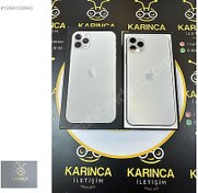 Resim Apple iPhone 11 Pro Max İkinci El TR | 64 GB | Gümüş İkinci El KARINCA İLETİŞİM İPHONE 11 PROMAX 64GB KUTULU FATURALI 19999