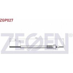 Resim Hyundaı Starex 2.5td 1997-2007 Kızdırma Buji 11v 36710 4a000 