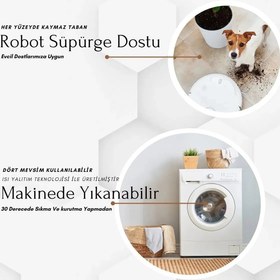 Resim df home Çocuk odası Genç odası Oyun Halısı Kaymaz Taban Yıkanabilir KC38 