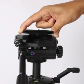 Resim Deyatech Pro Plus 3570 Kamera Çep Telefon Tripodu 170 cm Siyah 