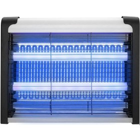Resim Siyah 4 Watt 2000 Volt İki Ledli Sinek Öldürücü 