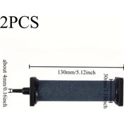 Resim Fochsia 2 Adet Gri Gözenekli Hava Taşı, Akvaryum Ve Su Sistemleri İçin, Temizlemesi Kolay 