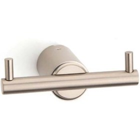 Resim DİZAYNAKS Tech İkili Bornoz Askılığı İnox Kaplama 