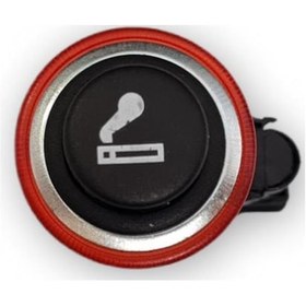 Resim VW Caddy 1996-2003 Çakmaklık Kovanı Manşonu Kırmızı 1J0919309 