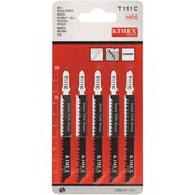 Resim CANEX Kimex Dekupaj Uc T 111 C Ahşap Normal Kesim 5 Li 