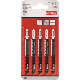 Resim CANEX Kimex Dekupaj Uc T 111 C Ahşap Normal Kesim 5 Li 