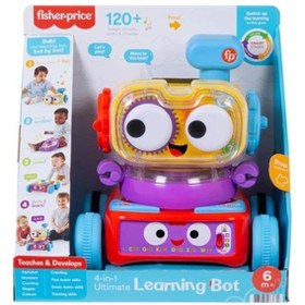 Resim Fisher Price 4'ü 1 Arada Eğlenceli Robot Türkçe-İngilizce HCK43 