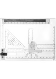Resim Padalink "profesyonel A4 Çizim Tahtası - Kaygan Kızaklar, Hassas İşaretler Ve Kilit Mekanizmalı Ergonomik Tasarım" 