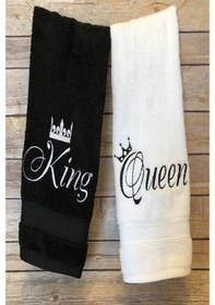 Resim Çiftlere Özel Banyo Havlusu Çok Renkli 