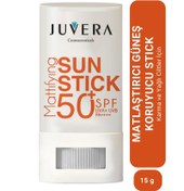 Resim Juvera cosmeceuticals stick güneş koruyucu krem karma ve yağlı ciltler için 50spf pa 15gr 