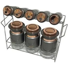 Resim Arow 8'li Baharat Takımı Gri DC.TR-3759 Gri 