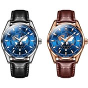 Resim Sones Skmeı 1634 Erkek Su Geçirmez Saat Moda Kuvars Saat Beyaz Örgü Kemer 