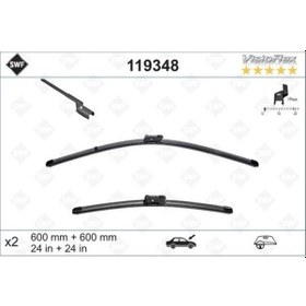 Resim Valeo Sılecek Supurgesı Takımı 600mm / 600mm Mercedes W204 S204 C218 X218 W212 C207 Swf A2048203145 