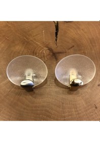 Resim Şeffaf Midye Elbise Askısı Gri 