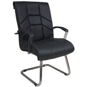 Resim Koltukstilim İtalo Krom Misafir Koltuğu Siyah 