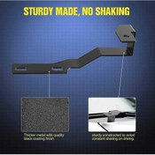 Resim Yaozixa Toyota Tacoma 2005-2015 Metal Motor Kaputu Led Işık Braketi - 2-5 İnç Işıklar İçin Karanlık Sürüş Görünürlüğü Artırıcı Siyah Montaj Seti 