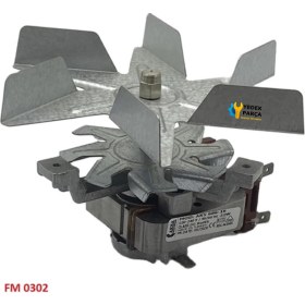 Resim Vestel Uyumlu VAF661MS Fırın Turbo Fan Motoru FM0302 