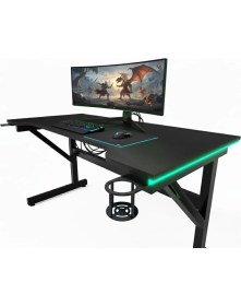 Resim x My Table Led'li 115X65X76 Rgb'li Kumandalı Oyuncu Masası 