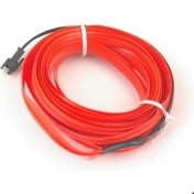Resim Trg Araç Araba Içi Torpido Ledi Renkli Ip Neon Ip LED 2 Metre-Kırmızı 