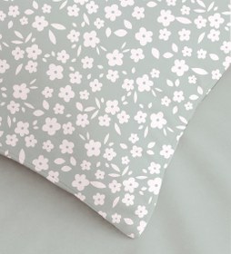 Resim Evmila Minik Çiçekler Desenli Nevresim Takımı - 220x240 Cm Nevresim + 50x70 Yastık kılıfı + 180x200 Cm Çarşaf 