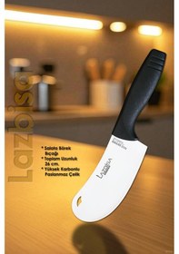 Resim Eco Serisi Mutfak Bıçak Seti Et Ekmek Sebze Pizza Salata Börek Şef Bıçağı 6 Lı Set Hds-07 Siyah 