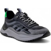 Resim Guja 24y526-3 Trend Deri Erkek Sneaker Siyah 