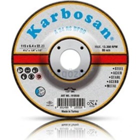 Resim Karbosan Metal Taşlama Taşı 180X6.4X22 mm (10'lu Paket) 