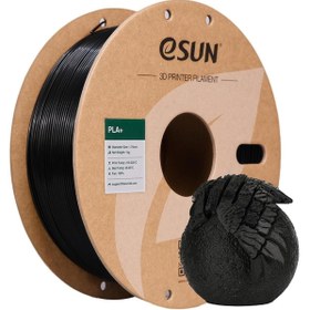 Resim eSun Siyah Pla+ Filament 1,75mm 1 Kg - Urhanshop Yetkili Satış 