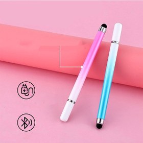 Resim Microcase AL4765 2 İn 1 Disk Uçlu Stylus Kalem Pembe 