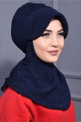 Resim Nowa Scarf Spor Şapka Scarf Havuz Da Kullanılmaya Uygun Lacivert 