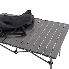 Resim Alüminyum Katlanabilir Kamp Masası - 95*55*50 