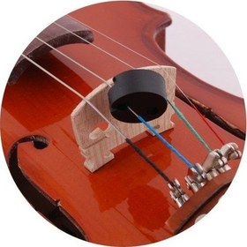 Resim Dadi Dv22 Yaylı Çalgı Susturucusu Kauçuk Malzeme Sesi Yumuşatır 