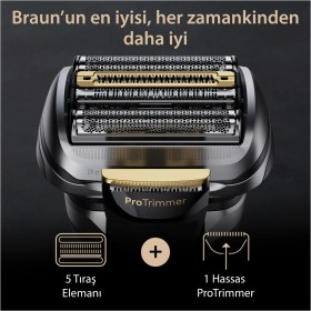 Resim Braun Series 9 Pro+ 9519S Elektrikli Tıraş Makinesi 