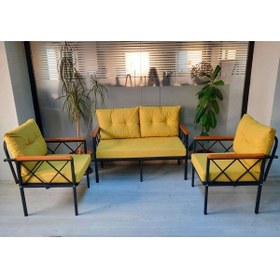 Resim adımshops Safir Balkon-bahçe-kafe-çay Seti-koltuk Takımı-oturma Grubu-ofis Koltuğu 
